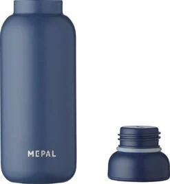 Mepal – Isoleerfles Ellipse 350 Ml – Houdt Je Drankje 9 Uur Warm En 12 Uur Koud – Nordic Denim – Geschikt Voor Bruiswater – Thermosfles – Lekdicht -Mepal 1105x1200