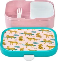 Mepal – Lunchset Campus (pu + Lb) – Pop-up Drinkfles En Broodtrommel Voor Kinderen – Leopard – Bento Box – Lekvrij -Mepal 1154x1200 1