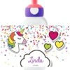 Mepal Drinkfles Pop-up - Unicorn - Met Naam Bedrukken - Campus - Ronddruk -Mepal 1168x1200