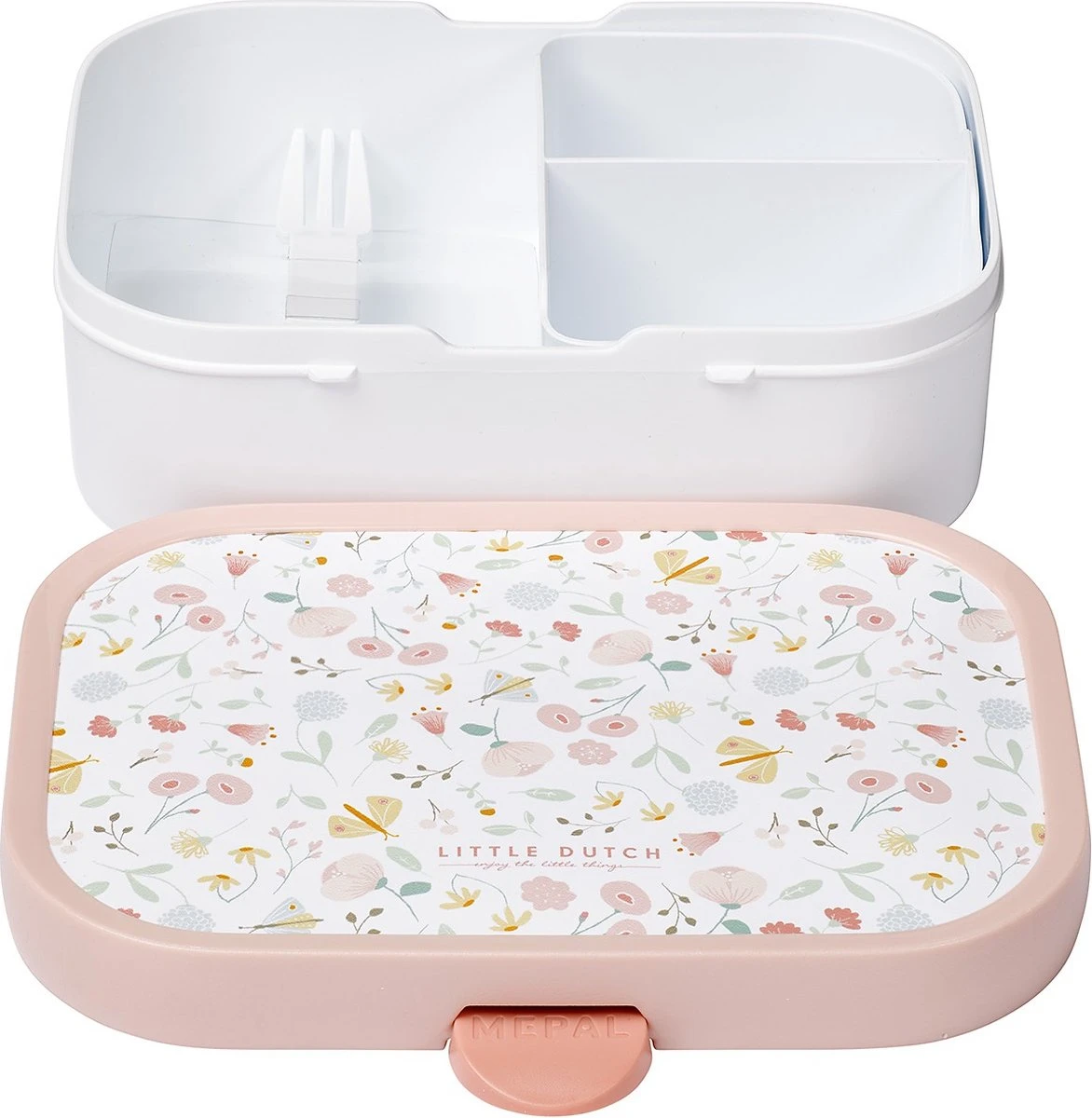 Mepal – Lunchset Campus (sb + Lb) – Schoolbeker En Broodtrommel Voor Kinderen – Flowers & Butterflies – Bento Box 5 Mepal – Lunchset Campus (sb + Lb) – Schoolbeker En Broodtrommel Voor Kinderen – Flowers & Butterflies – Bento Box - Afbeelding 3
