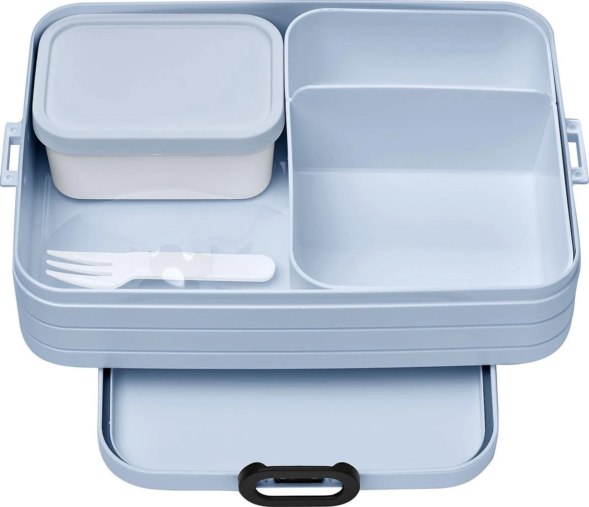 Mepal – Bento Lunchbox Take A Break Large- Inclusief Bento Box – Nordic Blue – Lunchbox Voor Volwassenen 3 Mepal – Bento Lunchbox Take A Break Large- Inclusief Bento Box – Nordic Blue – Lunchbox Voor Volwassenen