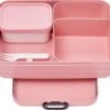 Mepal – Bento Lunchbox Take A Break Large- Inclusief Bento Box – Nordic Pink – Lunchbox Voor Volwassenen -Mepal 1200x1041 1