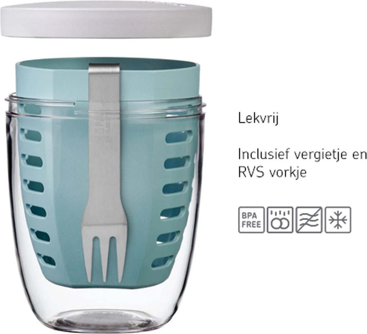 Mepal – Fruit-& Veggie Pot Ellipse – Fruitbox Voor Onderweg - Nordic Pink – Voorzien Van Vergietje En RVS Vorkje 4 Mepal – Fruit-& Veggie Pot Ellipse – Fruitbox Voor Onderweg - Nordic Pink – Voorzien Van Vergietje En RVS Vorkje - Afbeelding 2