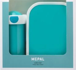 Mepal – Lunchset Campus (sb + Lb) – Schoolbeker En Broodtrommel Voor Kinderen – Turquoise – Bento Box - Lekvrij -Mepal 1200x1106 1