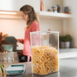 Mepal – Omnia Set Bewaardoos 3-delig – Black – Bewaardozen Voedsel – Makkelijk Stapelbare Voorraadpotten – Lucht En- Aromadicht -Mepal 1200x1200 115