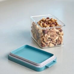 Mepal – Omnia Set Bewaardoos 3-delig – Black – Bewaardozen Voedsel – Makkelijk Stapelbare Voorraadpotten – Lucht En- Aromadicht -Mepal 1200x1200 116