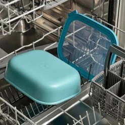 Mepal - Multikom Cirqula Rechthoekig 3-delige Set (500+1000+2000) - Mag In De Vriezer, Magnetron En Vaatwasser – Nordic White – Meal Prep Bakjes - Bewaardozen Met Deksel -Mepal 1200x1200 131