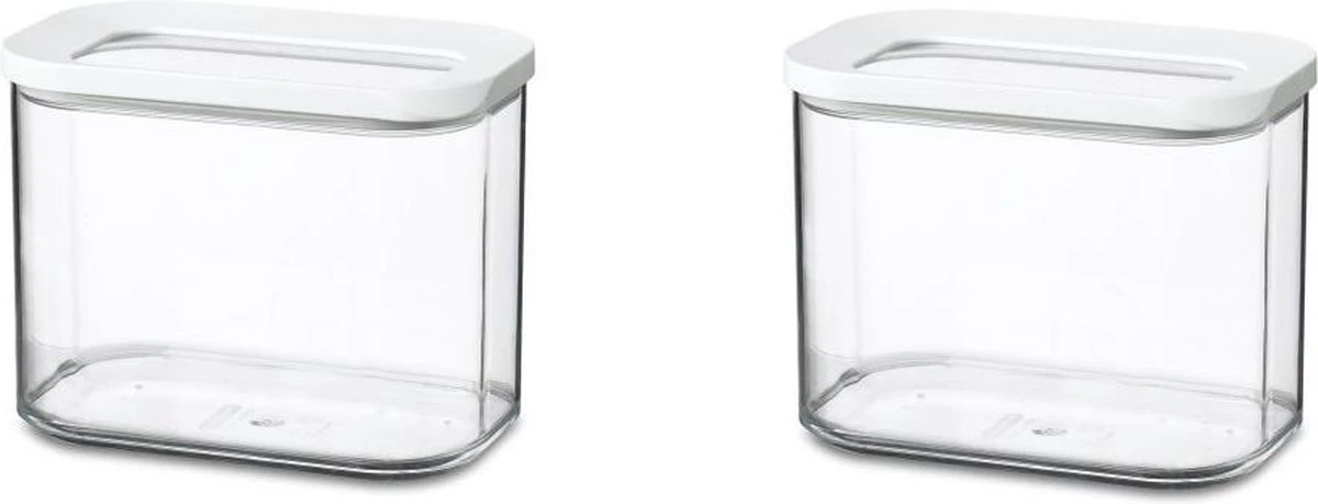 2 Stuks - Mepal Modula Bewaardoos 1000ML 3 2 Stuks - Mepal Modula Bewaardoos 1000ML