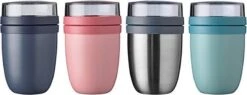 Mepal – Isoleer Lunchpot Ellipse – Houdt Je Eten 6-8 Uur Warm En 12 Uur Koud – Nordic Pink – 2 Compartimenten – Soep Beker To Go – Yoghurt Beker Muesli - Thermos Lunchbox -Mepal 1200x461 1