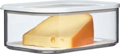 Mepal – Kaasdoos Modula – 2000 Ml – Zwart - Vershouddoos Met Deksel – Transparant – Bewaardoos Koelkast -Mepal 1200x549