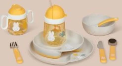 Mepal Mio – Kinderservies Set 6-delig – Bestaat Uit Een Bord, Schaaltje, Glas En Bestek – Nijntje Explore - Licht In Gewicht – Kan Tegen Een Stootje -Mepal 1200x654