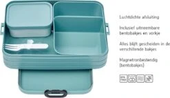 Mepal – Bento Lunchbox Take A Break Large- Inclusief Bento Box – Nordic Blue – Lunchbox Voor Volwassenen 13 Mepal – Bento Lunchbox Take A Break Large- Inclusief Bento Box – Nordic Blue – Lunchbox Voor Volwassenen -Mepal 1200x688 1