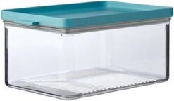 Mepal – Koelkastdoos Omnia Kaas – Nordic Green – Kaasdoos Koelkast – Vershoudbakjes – Makkelijk Stapelbaar – Houdt Kaas Vers – Lucht En- Aromadicht