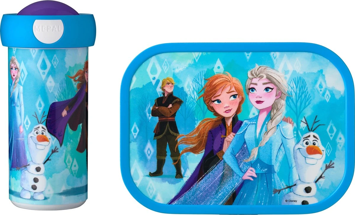 Mepal – Lunchset Campus (sb + Lb) – Schoolbeker En Broodtrommel Voor Kinderen – Frozen II – Bento Box - Lekvrij 3 Mepal – Lunchset Campus (sb + Lb) – Schoolbeker En Broodtrommel Voor Kinderen – Frozen II – Bento Box - Lekvrij