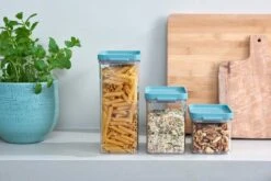 Mepal – Omnia Set Bewaardoos 3-delig – Black – Bewaardozen Voedsel – Makkelijk Stapelbare Voorraadpotten – Lucht En- Aromadicht -Mepal 1200x800 55