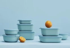 Mepal - Multikom Cirqula Rechthoekig 3-delige Set (500+1000+2000) - Mag In De Vriezer, Magnetron En Vaatwasser – Nordic Black – Meal Prep Bakjes - Bewaardozen Met Deksel -Mepal 1200x817 1