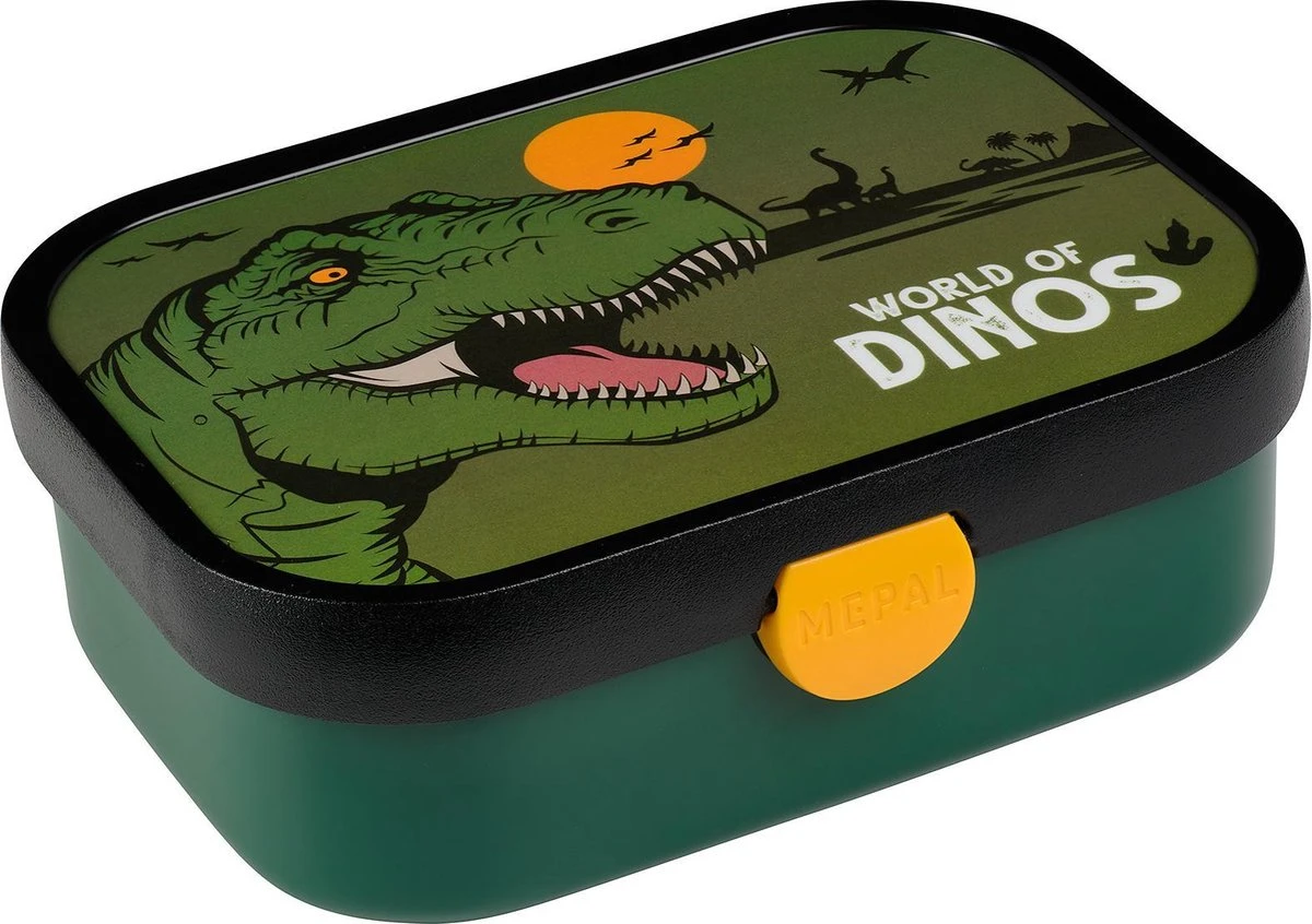 Mepal – Lunchset Campus (sb + Lb) – Schoolbeker En Broodtrommel Voor Kinderen – Dino – Bento Box - Lekvrij 4 Mepal – Lunchset Campus (sb + Lb) – Schoolbeker En Broodtrommel Voor Kinderen – Dino – Bento Box - Lekvrij - Afbeelding 2