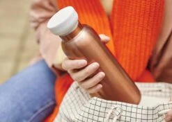 Mepal – Isoleerfles Ellipse 500 Ml – Houdt Je Drankje 12 Uur Warm En 24 Uur Koud – Rose Gold – Geschikt Voor Bruiswater – Thermosfles – Lekdicht -Mepal 1200x853 5