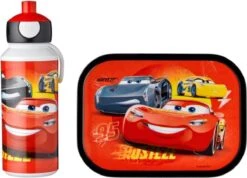 Mepal – Lunchset Campus (pu + Lb) – Pop-up Drinkfles En Broodtrommel Voor Kinderen – Cars – Bento Box – Lekvrij -Mepal 1200x864