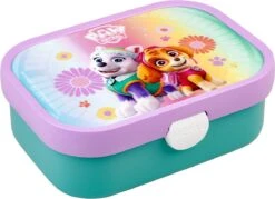 Paw Patrol Girls 3 Delig Voordeelset - Mepal Lunchset - Mepal Broodtrommel Drinkbeker & Pop Up Fles - -Mepal 1200x868 4