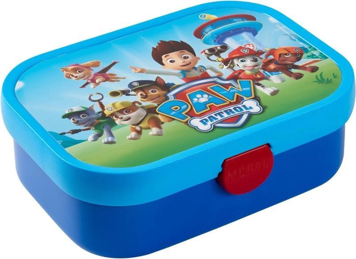 Rosti Mepal - PAW Patrol Broodtrommel - 176 X 130 X 60 Mm - Blauw 4 Rosti Mepal - PAW Patrol Broodtrommel - 176 X 130 X 60 Mm - Blauw - Afbeelding 2