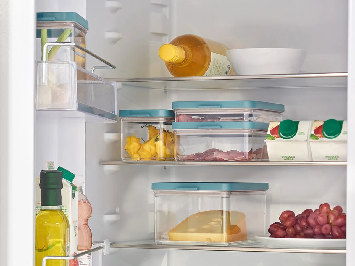 Mepal – Koelkastdoos Omnia Kaas – Nordic Green – Kaasdoos Koelkast – Vershoudbakjes – Makkelijk Stapelbaar – Houdt Kaas Vers – Lucht En- Aromadicht 5 Mepal – Koelkastdoos Omnia Kaas – Nordic Green – Kaasdoos Koelkast – Vershoudbakjes – Makkelijk Stapelbaar – Houdt Kaas Vers – Lucht En- Aromadicht - Afbeelding 3