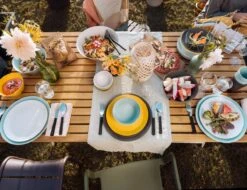 Mepal - Serviesset Bloom 8-delig – Geschikt Als Stijlvol Buitenservies - Pebble Black – Ideaal Voor Buiten En Binnen – Licht In Gewicht -Mepal 1200x924