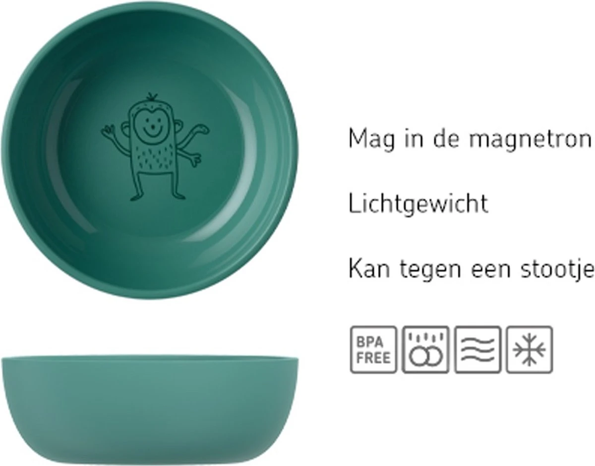 Mepal Mio – Kinderschaaltje – Mag In De Magnetron – Sailors Bay – Licht In Gewicht – Kan Tegen Een Stootje – BPA Vrij 4 Mepal Mio – Kinderschaaltje – Mag In De Magnetron – Sailors Bay – Licht In Gewicht – Kan Tegen Een Stootje – BPA Vrij - Afbeelding 2