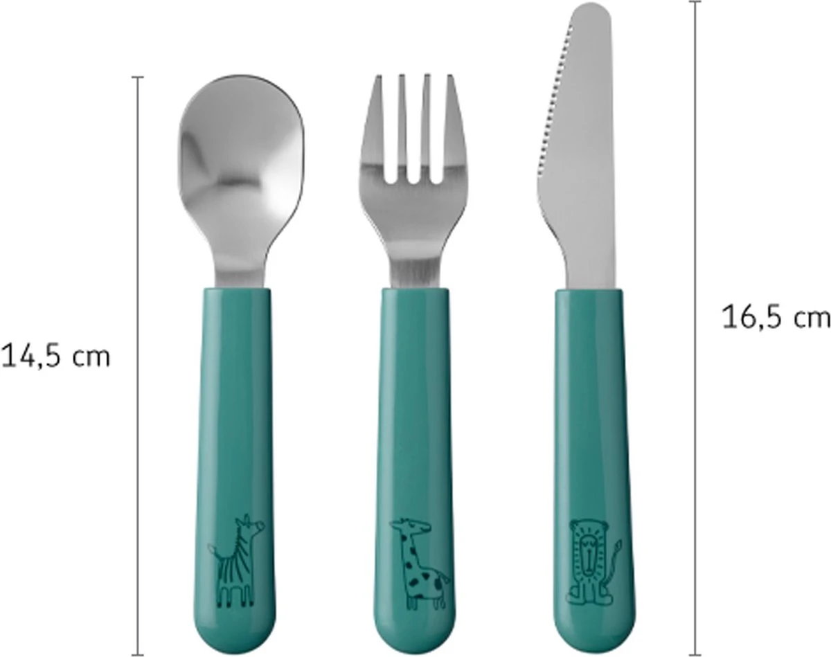 Mepal Mio – Kinderbestekset 3 –delig – Bestaat Uit Een Mes, Vork En Lepel – Nijntje Explore - Ideaal Voor Peuters En Kleuters – Kinderbestek 6 Mepal Mio – Kinderbestekset 3 –delig – Bestaat Uit Een Mes, Vork En Lepel – Nijntje Explore - Ideaal Voor Peuters En Kleuters – Kinderbestek - Afbeelding 4
