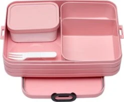 Mepal – Bento Lunchbox Take A Break Large- Inclusief Bento Box – Nordic Pink – Lunchbox Voor Volwassenen 18 Mepal – Bento Lunchbox Take A Break Large- Inclusief Bento Box – Nordic Pink – Lunchbox Voor Volwassenen -Mepal 1200x993 4