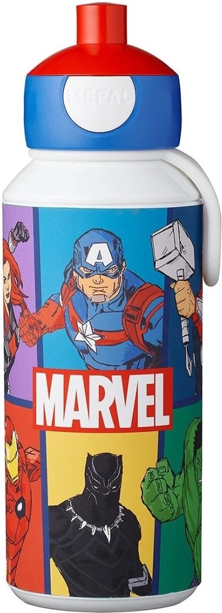 Mepal Drinkfles Pop-up 400ml Avengers 4 Mepal Drinkfles Pop-up 400ml Avengers - Afbeelding 2