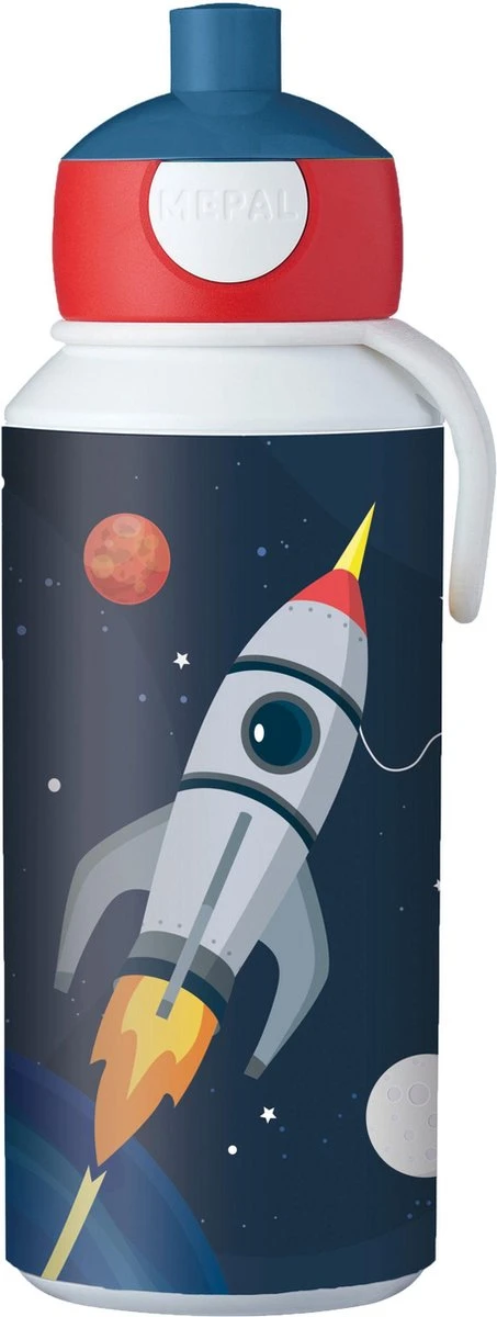 Mepal Drinkfles Pop-up Campus 400 Ml - Space 4 Mepal Drinkfles Pop-up Campus 400 Ml - Space - Afbeelding 2