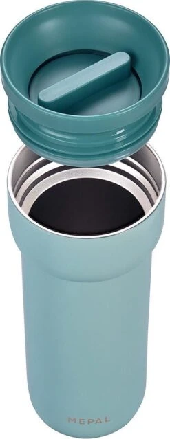 Mepal Isoleerbeker Ellipse 475 Ml – Houdt Je Drankje 6 Uur Warm En 10 Uur Koud – Nordic Green – Koffiebeker To Go – Lekdicht – Thermosbeker -Mepal 464x1200