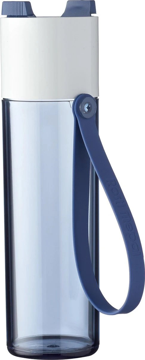 Mepal – Drinkfles JustWater – 500 Ml – Nordic Denim – Waterfles – Drinkt Als Een Glas – Lekvrij 3 Mepal – Drinkfles JustWater – 500 Ml – Nordic Denim – Waterfles – Drinkt Als Een Glas – Lekvrij