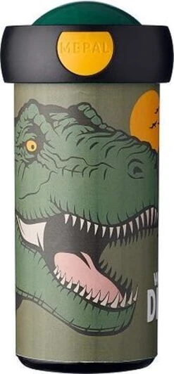 Mepal DINO Lunchset 3 Delig Voordeelset Broodtrommel, Pop-up Beker En Schoolbeker -Mepal 557x1200 4
