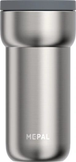 Mepal Isoleerbeker Ellipse 375 Ml – Houdt Je Drankje 4 Uur Warm En 8 Uur Koud – Natural Brushed – Koffiebeker To Go – Lekdicht – Thermosbeker -Mepal 564x1200 2