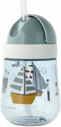 Mepal Mio – Rietjesbeker 300 Ml – Gegarandeerd Lekvrij – Sailors Bay – Ideaal Voor Onderweg – Drinkbeker Kinderen -Mepal 583x1200 1