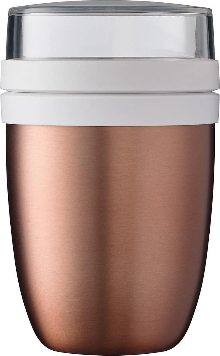 Mepal – Isoleer Lunchpot Ellipse – Houdt Je Eten 6-8 Uur Warm En 12 Uur Koud – Rose Gold – 2 Compartimenten – Soep Beker To Go – Yoghurt Beker Muesli - Thermos Lunchbox 3 Mepal – Isoleer Lunchpot Ellipse – Houdt Je Eten 6-8 Uur Warm En 12 Uur Koud – Rose Gold – 2 Compartimenten – Soep Beker To Go – Yoghurt Beker Muesli - Thermos Lunchbox
