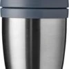 Mepal – Isoleer Lunchpot Ellipse – Houdt Je Eten 6-8 Uur Warm En 12 Uur Koud – Natural Brushed – 2 Compartimenten – Soep Beker To Go – Yoghurt Beker Muesli - Thermos Lunchbox -Mepal 743x1200