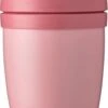 Mepal – Isoleer Lunchpot Ellipse – Houdt Je Eten 6-8 Uur Warm En 12 Uur Koud – Nordic Pink – 2 Compartimenten – Soep Beker To Go – Yoghurt Beker Muesli - Thermos Lunchbox