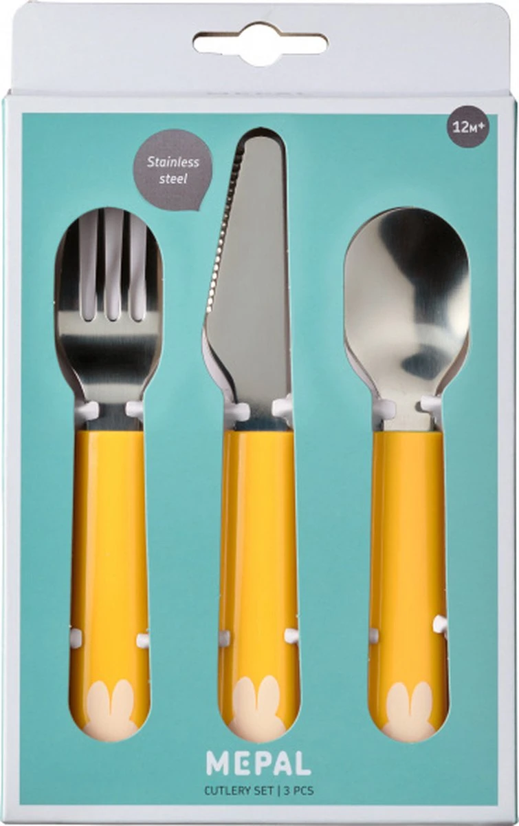Mepal Mio – Kinderbestekset 3 –delig – Bestaat Uit Een Mes, Vork En Lepel – Nijntje Explore - Ideaal Voor Peuters En Kleuters – Kinderbestek 4 Mepal Mio – Kinderbestekset 3 –delig – Bestaat Uit Een Mes, Vork En Lepel – Nijntje Explore - Ideaal Voor Peuters En Kleuters – Kinderbestek - Afbeelding 2
