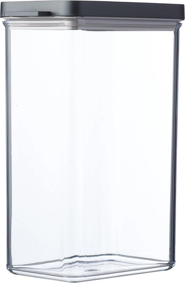 Mepal – Omnia Bewaardoos Rechthoekig 2000 Ml – Zwart – Voorraaddoos – Bewaardoos Met Deksel - Makkelijk Stapelbare Voorraadpotten – Lucht En- Aromadicht 3 Mepal – Omnia Bewaardoos Rechthoekig 2000 Ml – Zwart – Voorraaddoos – Bewaardoos Met Deksel - Makkelijk Stapelbare Voorraadpotten – Lucht En- Aromadicht