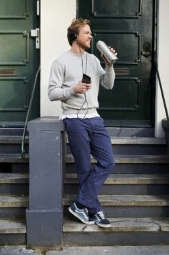 Mepal – Isoleerfles Ellipse 900 Ml – Houdt Je Drankje 12 Uur Warm En 24 Uur Koud – Natural Brushed – Geschikt Voor Bruiswater – Thermosfles – Lekdicht -Mepal 798x1200 26