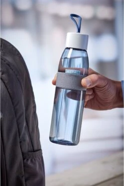 Mepal – Waterfles Ellipse – 700 Ml – Wit – Drinkfles Volwassenen – Geschikt Voor Koolzuurhoudende Dranken – Lekvrij -Mepal 803x1200 6