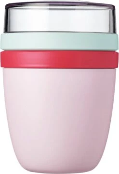 Mepal – Limited Edition Lunchpot Ellipse – Praktische Muesli Beker To Go – Strawberry Vibe – Geschikt Voor Vriezer, Magnetron En Vaatwasser - Onbeperkt Genieten -Mepal 825x1200