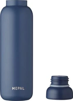 Mepal – Isoleerfles Ellipse 500 Ml – Houdt Je Drankje 12 Uur Warm En 24 Uur Koud – Nordic Denim – Geschikt Voor Bruiswater – Thermosfles – Lekdicht -Mepal 870x1200