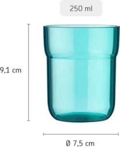 Mepal Mio – Kinderglas – Sailors Bay – Licht In Gewicht – Kan Tegen Een Stootje – BPA Vrij - Stapelbaar -Mepal 977x1200