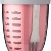 Mepal – Fruit-& Veggie Pot Ellipse – Fruitbox Voor Onderweg - Nordic Pink – Voorzien Van Vergietje En RVS Vorkje -Mepal 997x1200